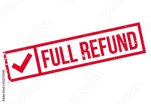 Full refund stamp
