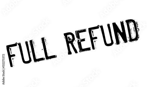 Full refund stamp