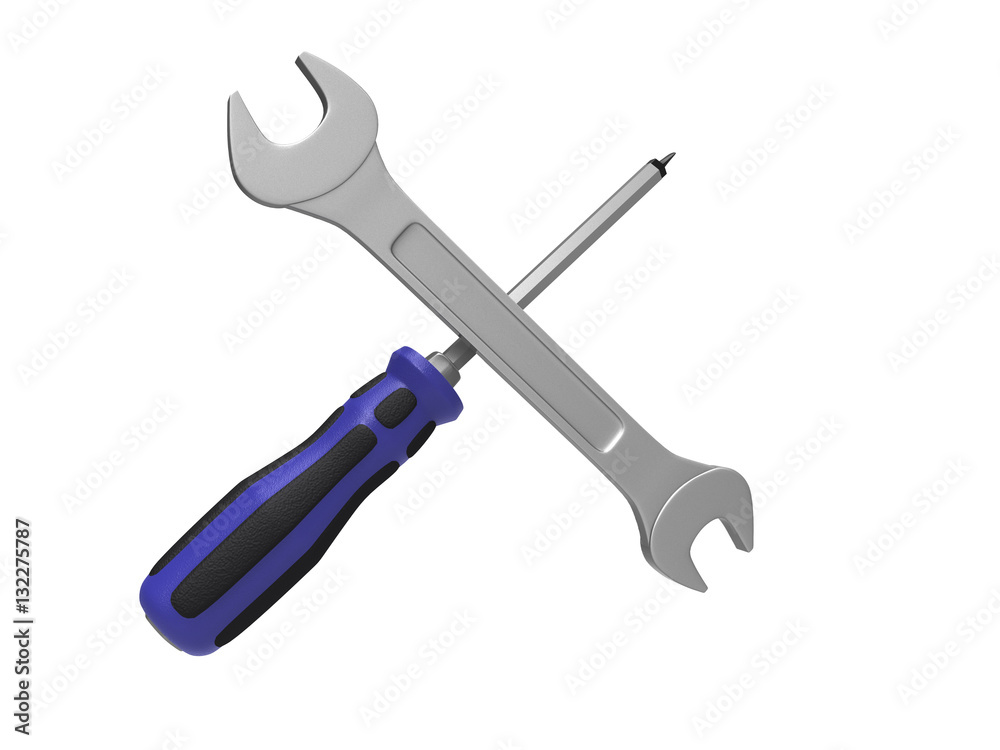 Wrench and Screwdriver Wrench and Screwdriver