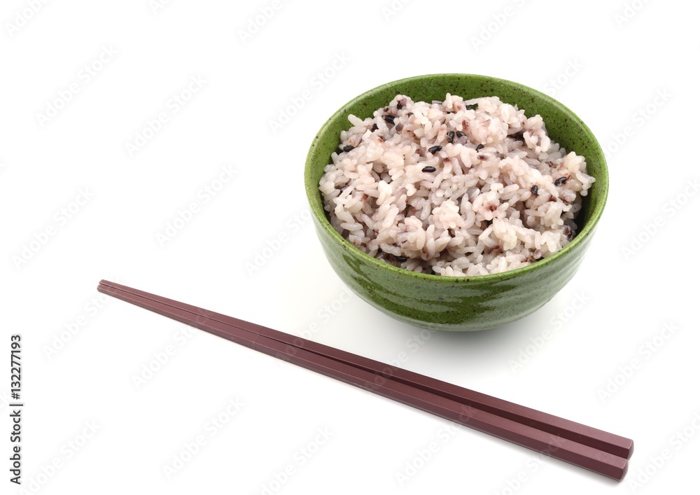 もちきび黒米入りご飯 もちきび黒米入りご飯