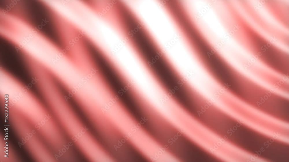 Red animated background wave
