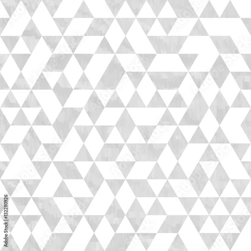 Seamless Silver Pattern of geometric shapes