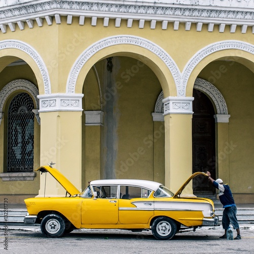 Fotografia Havanna Cuba, Taxi
