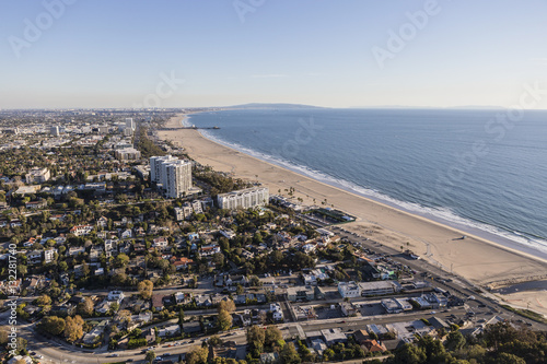 Santa Monica California Aerial