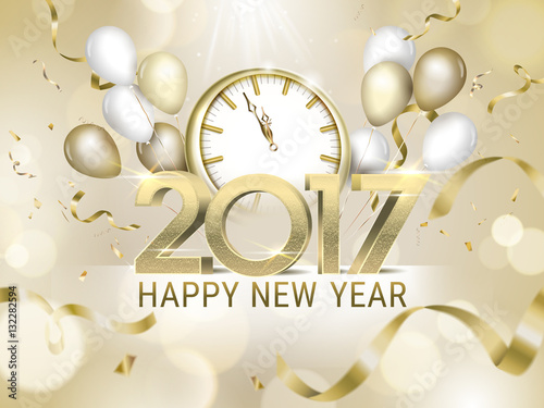 Happy New Year countdown party