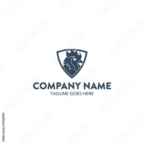 Free Download Chicken Logo Template - GFXLoad