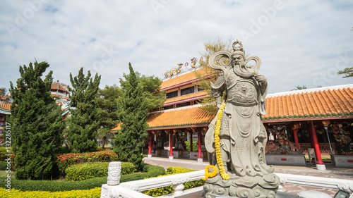 Принти на полотні Guan Yu Statue