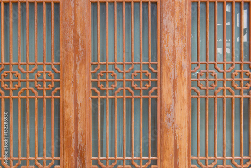 wooden door korean style in South Korea © CasanoWa Stutio