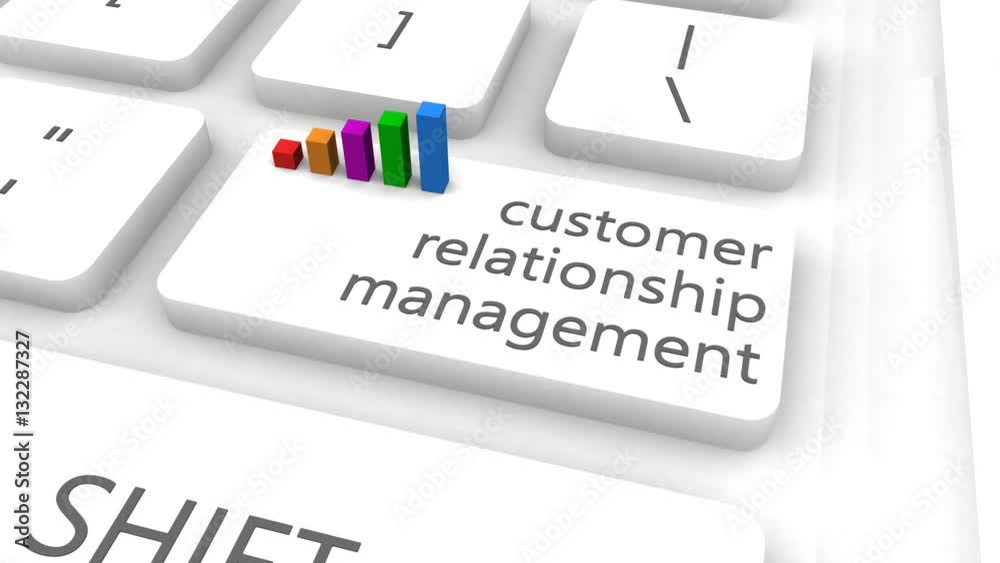 Customer Relationship Management With One Keyboard Button Click Customer Relationship Management With One Keyboard Button Click