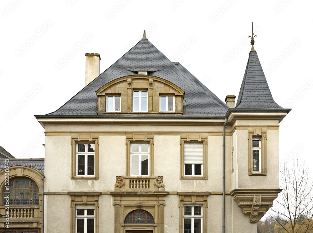 Fragment of building Luxembourg city