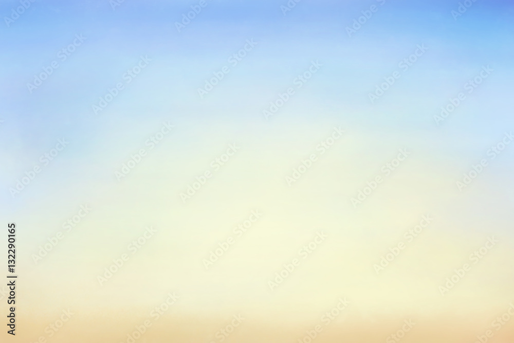 Evening sky watercolor background.