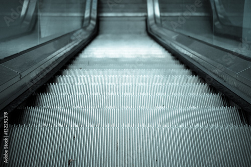 Fototapeta Naklejka Na Ścianę i Meble -  The escalator down to the old look awesome.