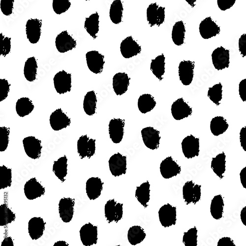 Seamless black and white ve...