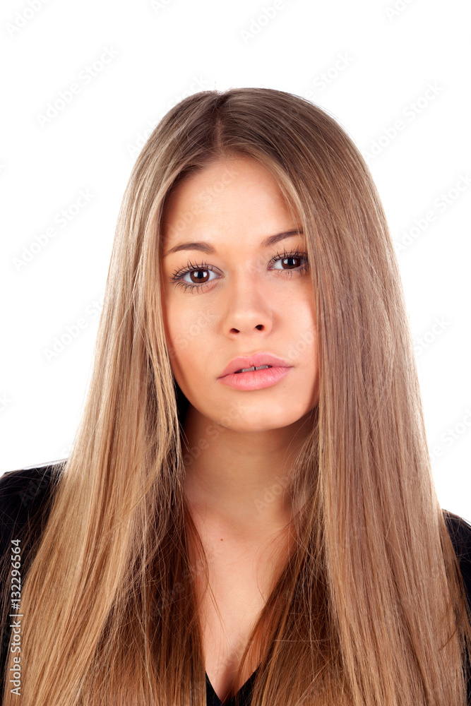 Portrait of sad girl Portrait of sad girl
