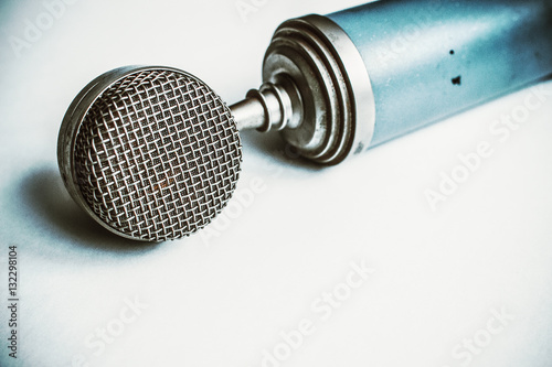 Vintage microphone