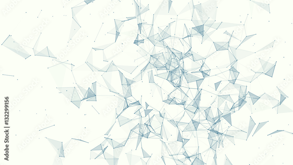 triangle mosaic vector background design