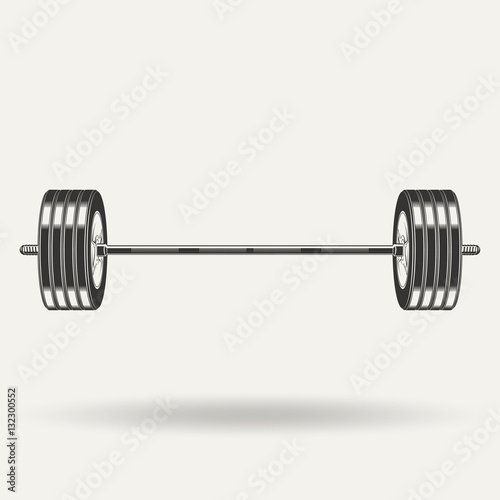 monochrome fitness icon