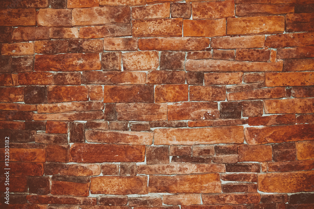 Obraz premium Abstract brick background texture vintage style wall