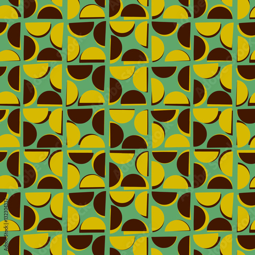 Random geometric background. Seamless pattern.Vector.                                  