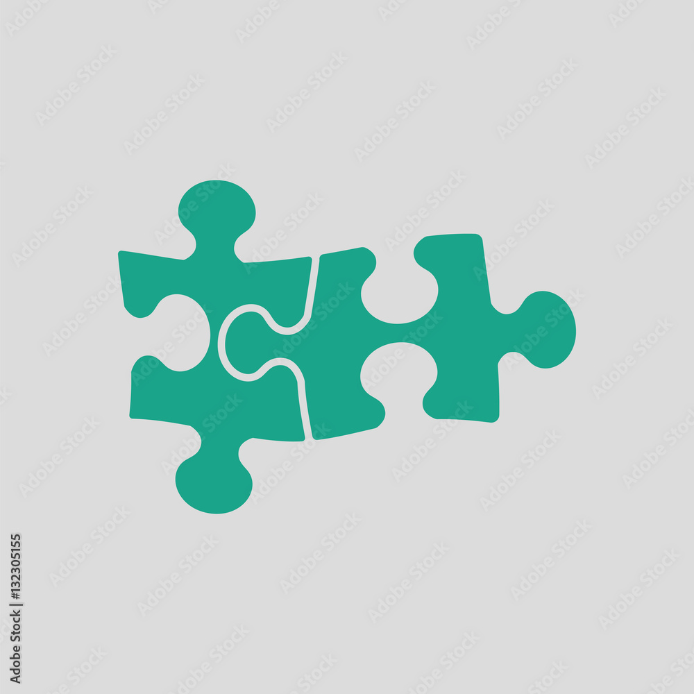 Puzzle decision icon Puzzle decision icon