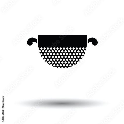 Kitchen colander icon
