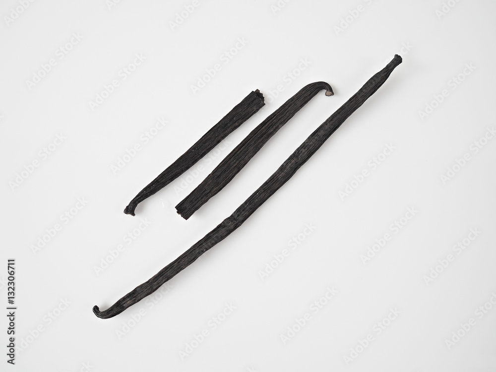 Vanilla Pods isolated Vanilla Pods isolated