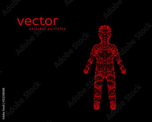 Vector illustration of child