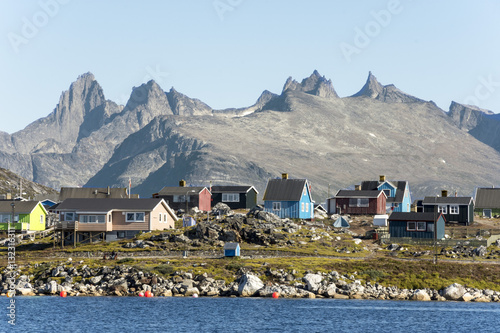 Nanortalik, southern Greenland photo