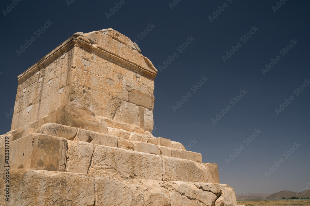 Tomb of Cyrus the Great, 576-530 BC, Pasargadae, Iran Tomb of Cyrus the Great, 576-530 BC, Pasargadae, Iran
