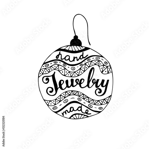 Logo for shop of handmade jewelry.