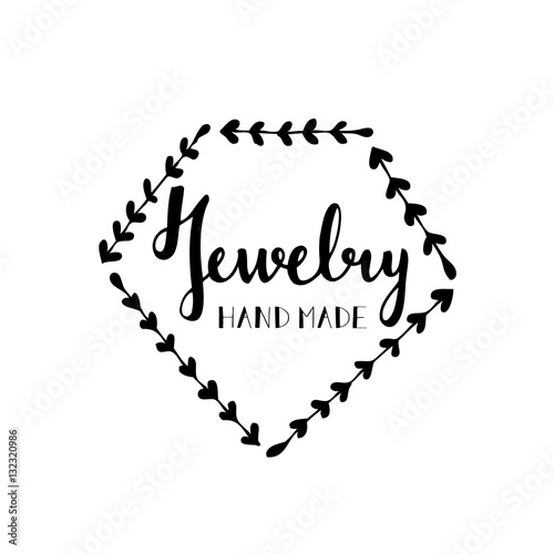 Logo for shop of handmade jewelry.