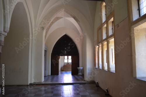Wnętrze zamku krzyżackiego w Malborku/Interior of the teutonic castle in Malbork, Pomerania, Poland
