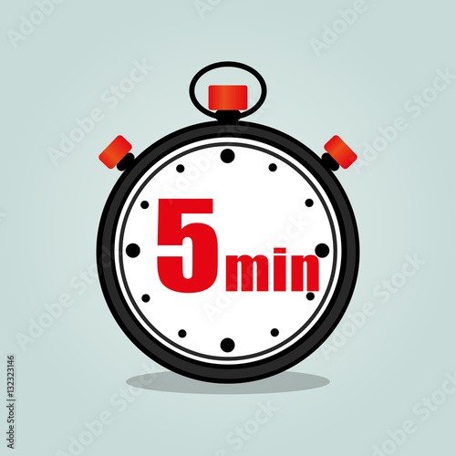 five minutes stopwatch