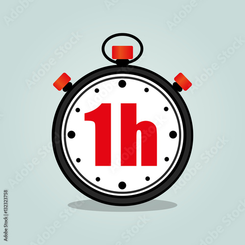 one hour stopwatch