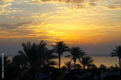 Seaview of beautiful early morning © Dinadesign