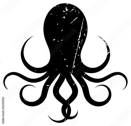 Tintenfisch, Oktopus, Logo, 