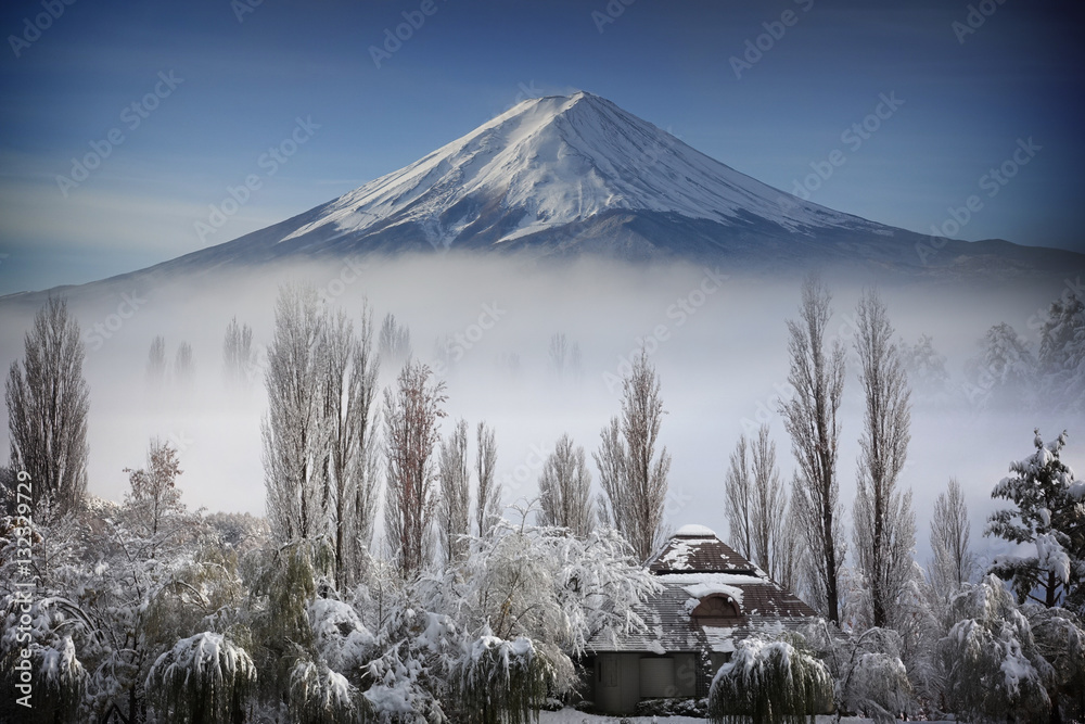 Fotografie Mountain Fuji in Japan