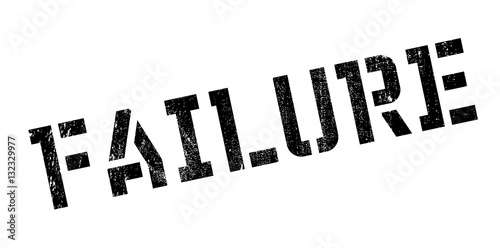 Failure rubber stamp. Grunge design with dust scratches. Effects can be easily removed for a clean, crisp look. Color is easily changed.