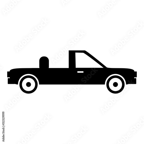 Pickup icon, simple style © ylivdesign