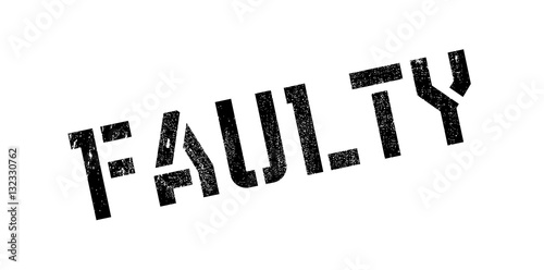Faulty rubber stamp. Grunge design with dust scratches. Effects can be easily removed for a clean, crisp look. Color is easily changed.
