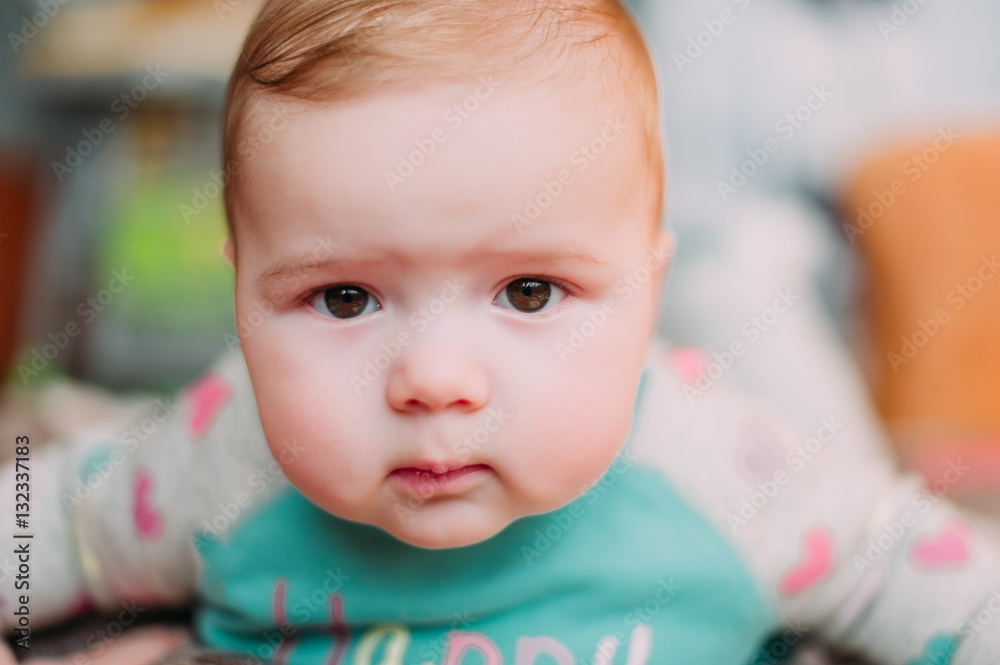 little cute baby toddler on carpet close up smiling adorable happy emotional playing at home little cute baby toddler on carpet close up smiling adorable happy emotional playing at home