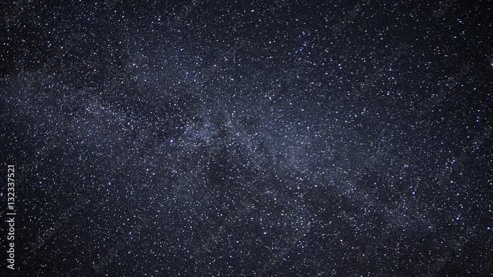 A slow pan across stars in the Milky Way galaxy