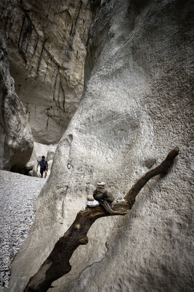 hiking into Sardinia