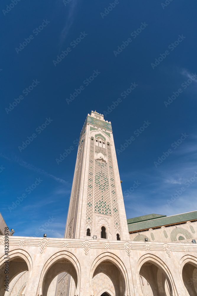 The Mosque of Hassan II in Casablanca
