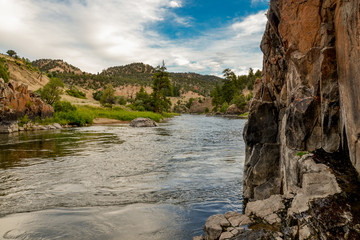 Papier peint photo Rivière Sources du Colorado dans Grand County  © ssmalomuzh