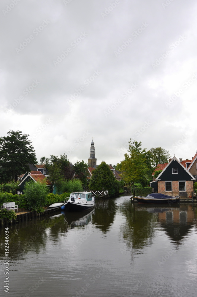 Dutch landscape in Friesland