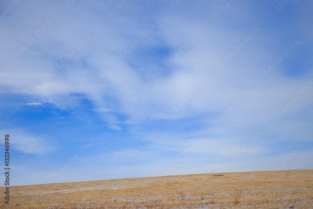 Fototapeta premium daytime blue cloud sky