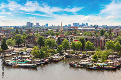 Panoramic view of Amsterdam © Sergii Figurnyi