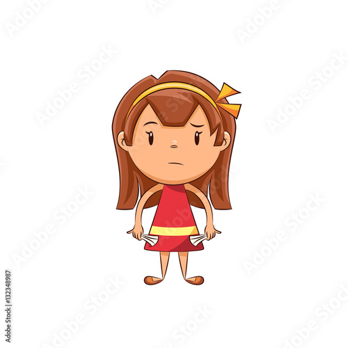 Girl no money