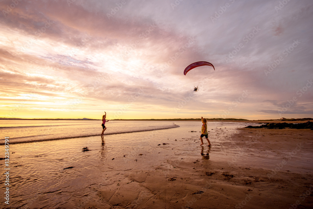 Obraz premium Rhosneigr Beach